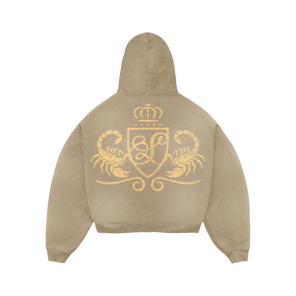 STINGUR HOODIE - BROWN