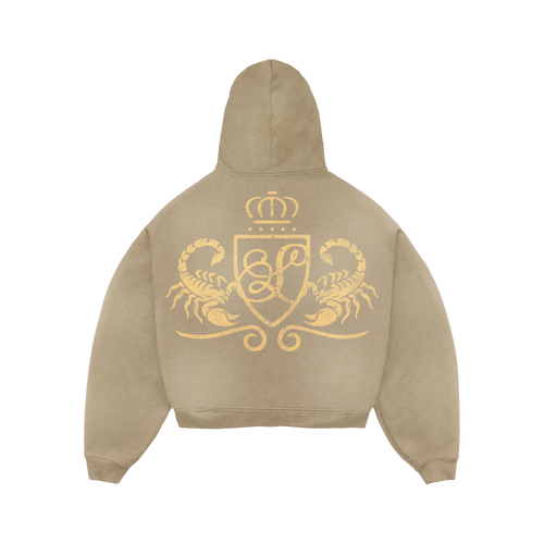 STINGUR HOODIE - BROWN