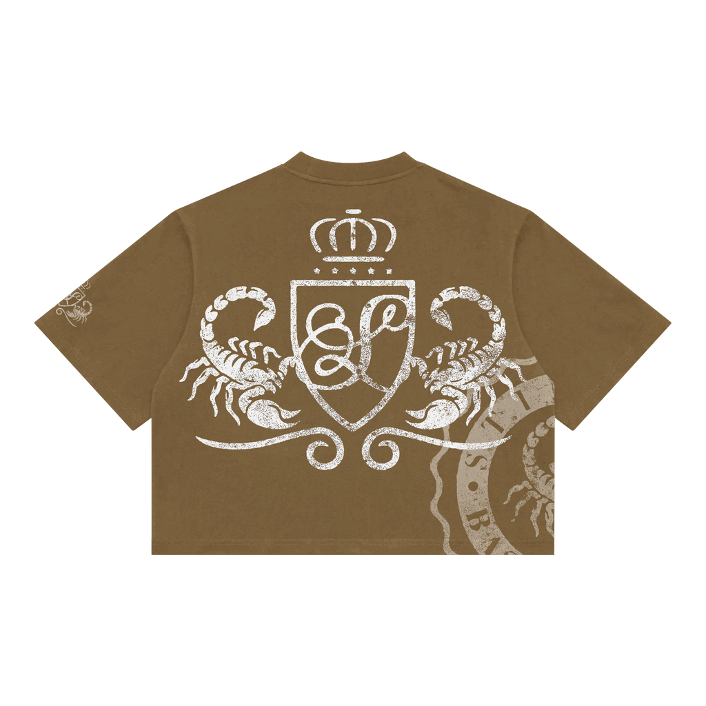 STINGUR TSHIRT - BROWN
