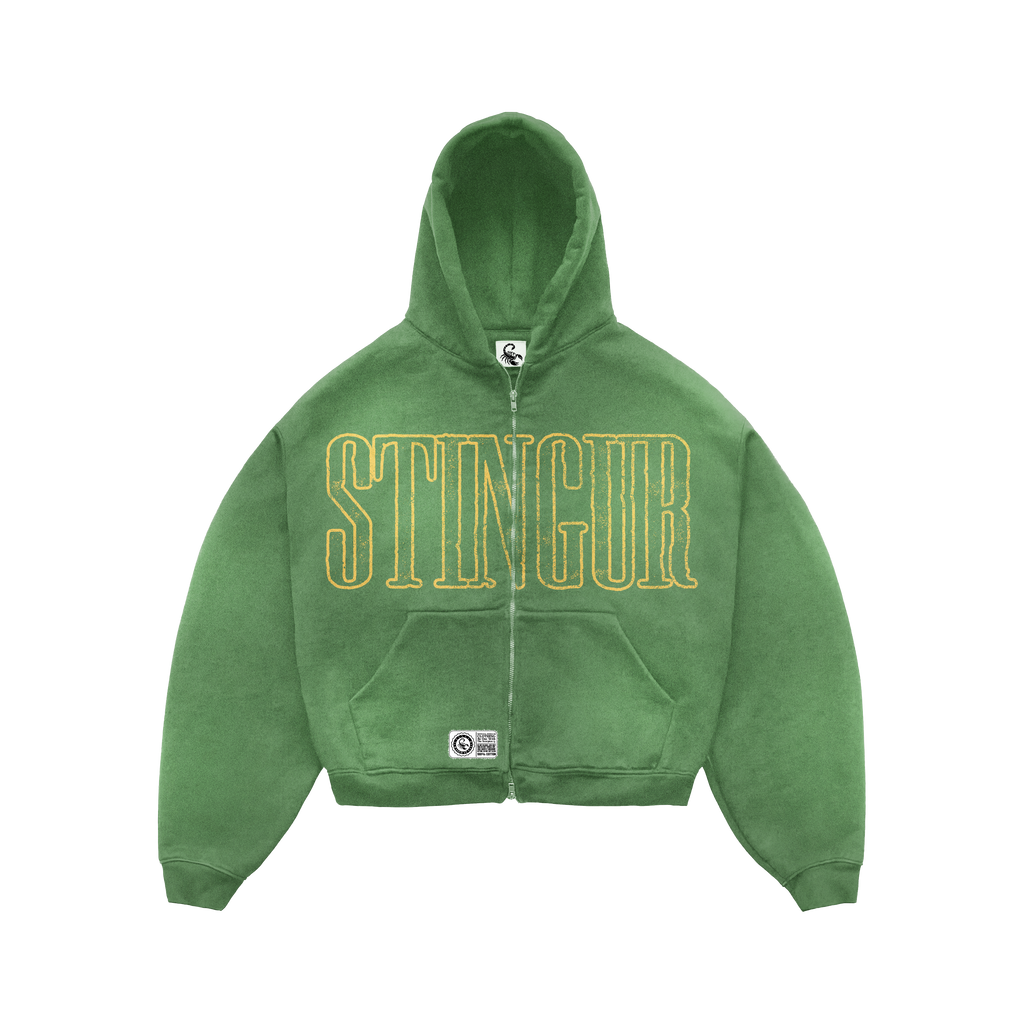 STINGUR HOODIE - GREEN