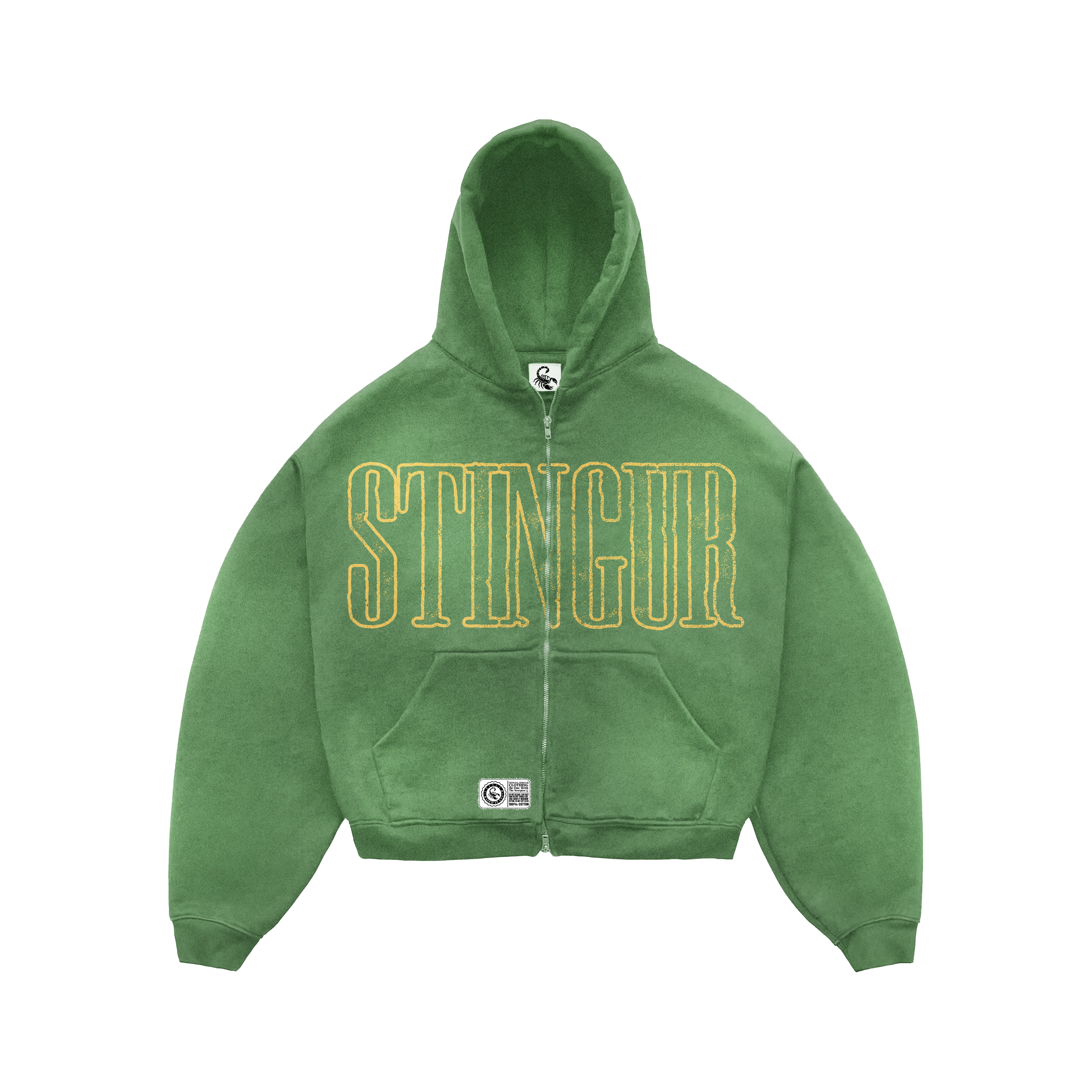 STINGUR HOODIE - GREEN