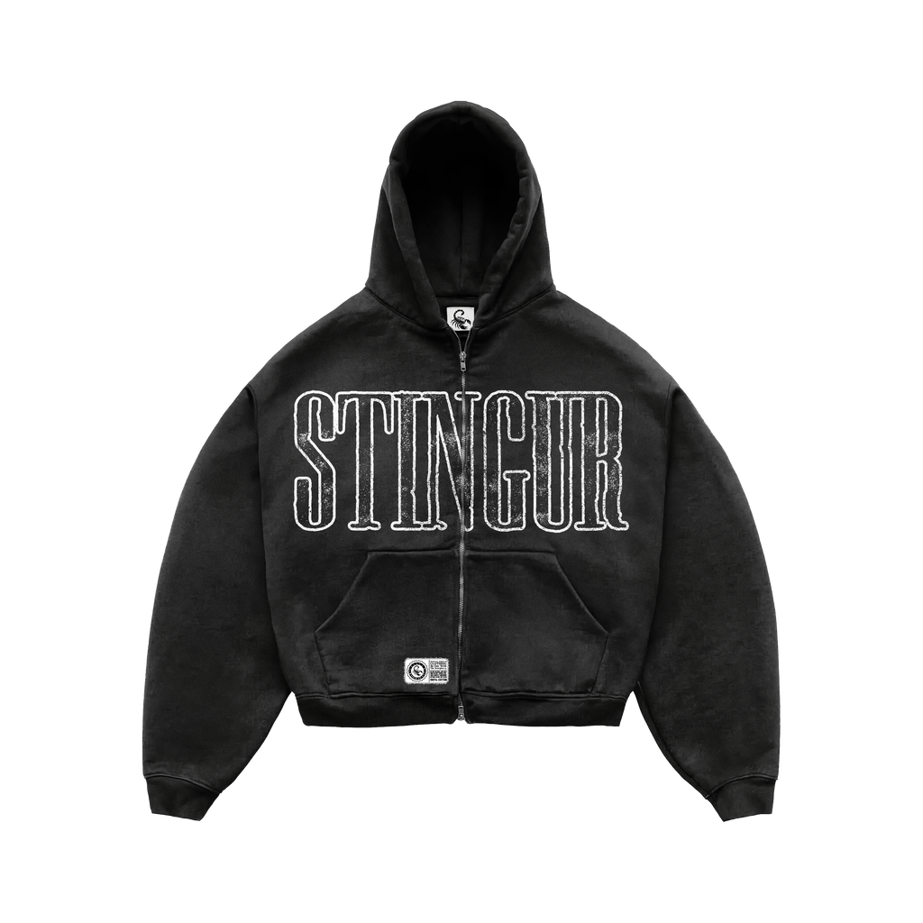 STINGUR HOODIE - BLACK