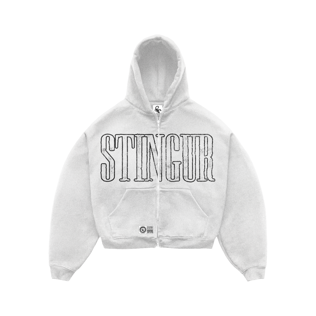 STINGUR HOODIE - WHITE